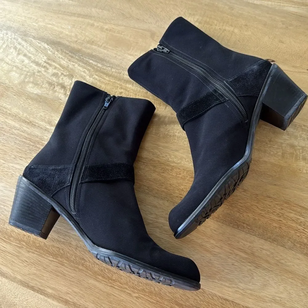 Stuart Weitzman Short Cowboy Moto Boots Sz 8.5 ECU